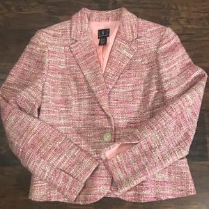 INC International Concepts Tweed Blazer